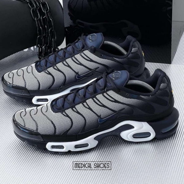 Nike Air Max Plus TN Black White DK Blue